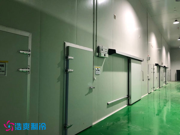 100噸香菜保鮮冷庫安裝成本是多少？_浩爽制冷