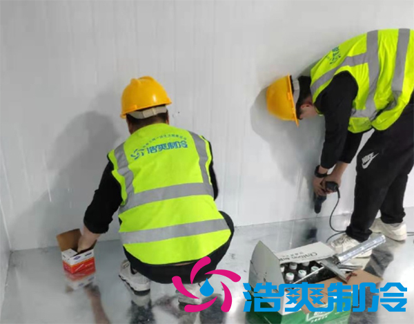 建造農產品交易中心蔬菜保鮮庫（冷藏室）一平方多少錢價格？-浩爽制冷