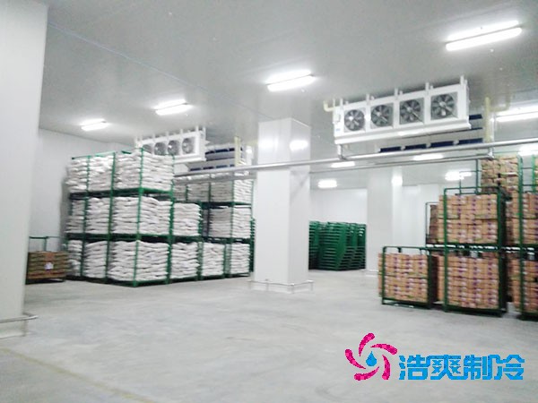 建造1000平米鴨蛋皮蛋類農副產品冷庫造價預算多少錢-浩爽制冷